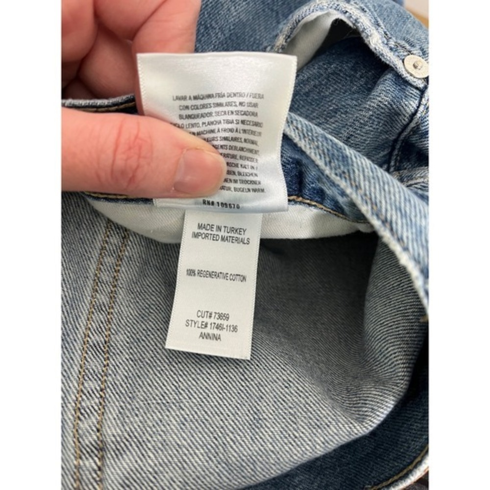 CITIZENS OF HUMANITY Annina Relaxed Straight Wide Leg Jeans in Tularosa - Picture 11 of 12
